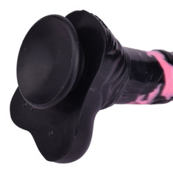 Bad Horse Gode Horse Hurulf S 18 x 4.7cm Noir-Rose